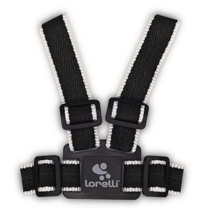 Lorelli Колан за прохождане Black & White