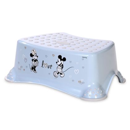 Lorelli Стъпало за баня MICKEY LOVE Светлосиньо
