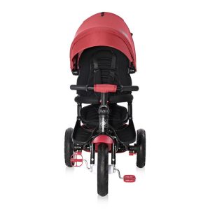 Lorelli Детска триколка JAGUAR с въздушни гуми Red & Black Luxe